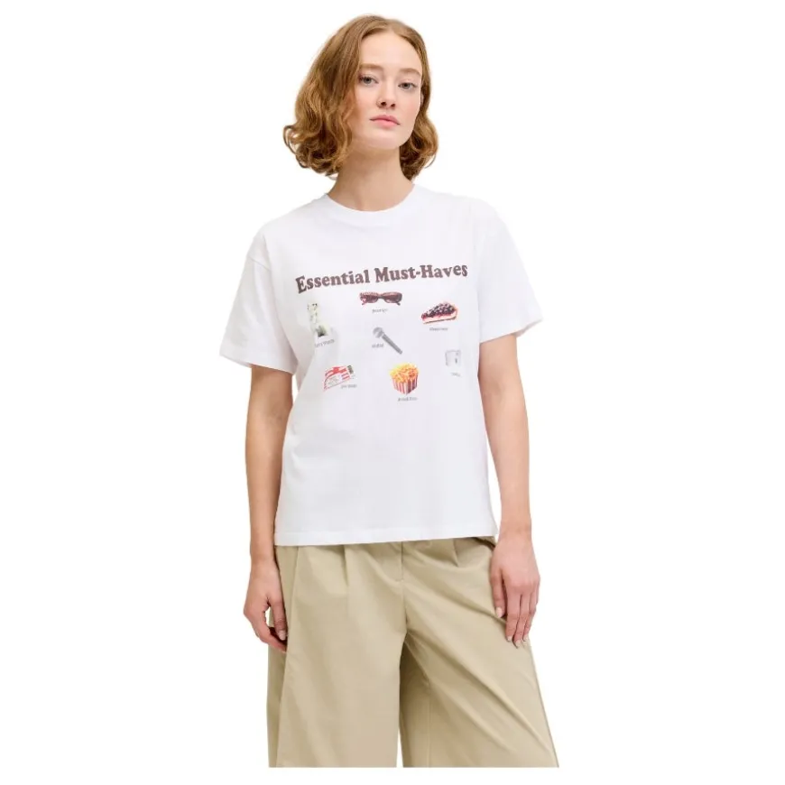 Camisetas manga corta Jjxx Jxcollage Rlx Ss Print Tee Jrs