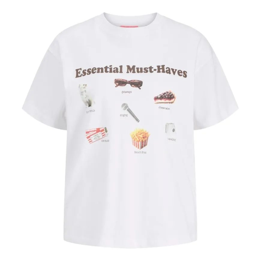 Camisetas manga corta Jjxx Jxcollage Rlx Ss Print Tee Jrs