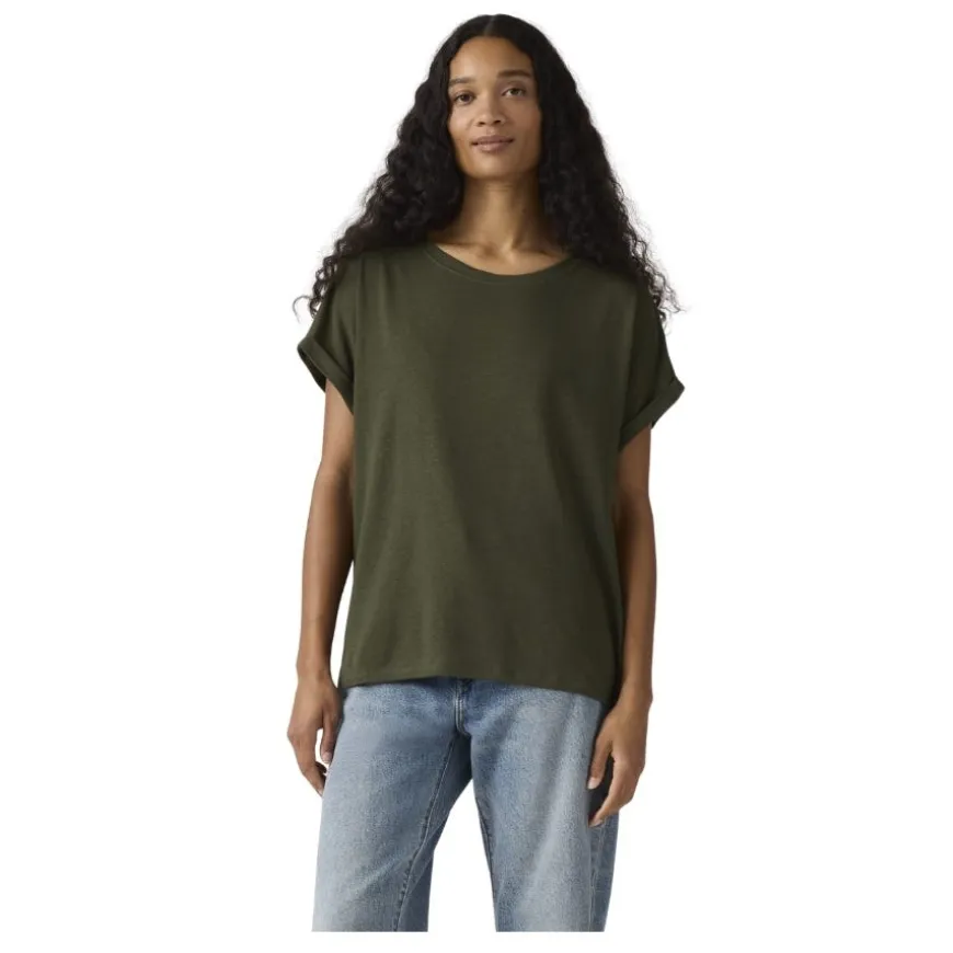 Camisetas manga corta Levis Lori Linen Dolman Tee Deep Dep