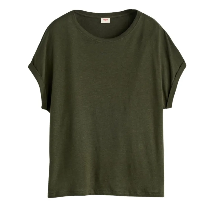 Camisetas manga corta Levis Lori Linen Dolman Tee Deep Dep