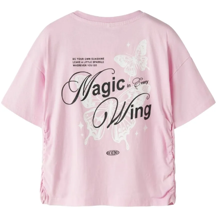 Camisetas manga corta Name-it Nkfdines Ss Nreg Short Top Box