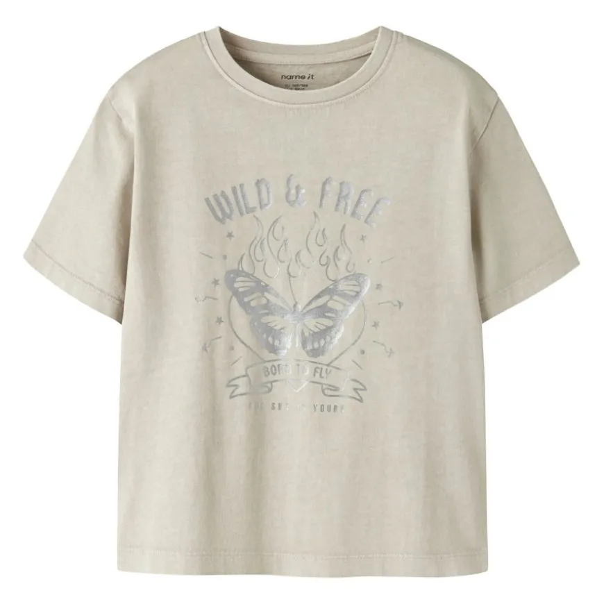 Camisetas manga corta Name-it Nkfbjanta Ss Nreg Top Box
