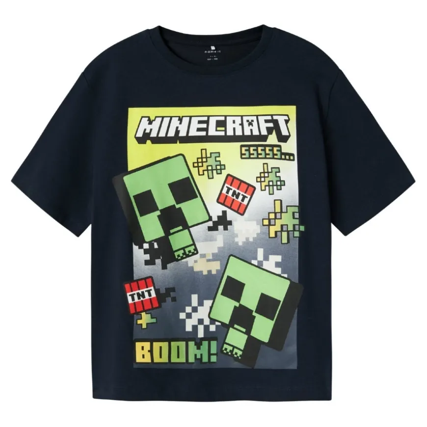 Camisetas manga corta Name-it Nkmmus Minecraft Nreg Ss Top Noos Bfu