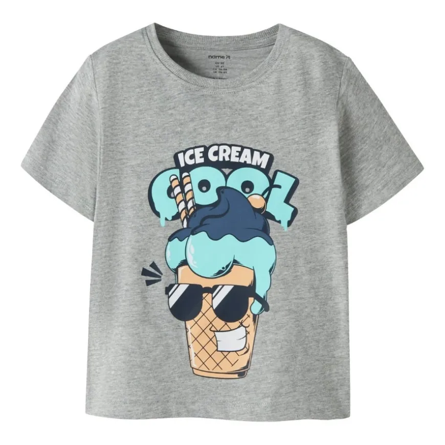 Camisetas manga corta Name-it Nmmvagno Ss Loose Top