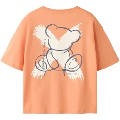 Camisetas manga corta Name-it Nkmbyne Ss Rlx Top Box Ps Noos