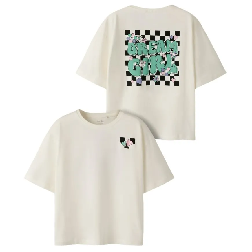 Camisetas manga corta Name-it Nkftara Ss Rlx Top Ps Noos