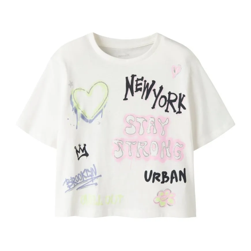 Camisetas manga corta Name-it Nkffosiaz Ss Nreg Short Top Box