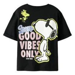 Camisetas manga corta Name-it Nkfdylana Snoopy Ss Nreg Top Box Sky