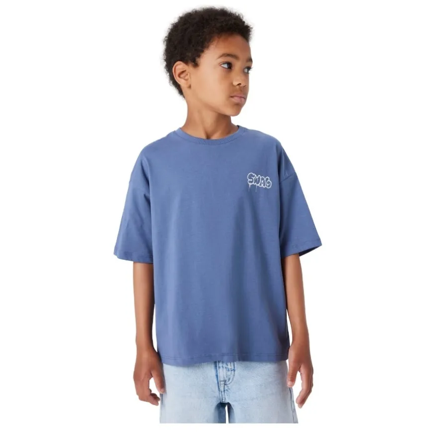 Camisetas manga corta Name-it Nkmbleze Ss Rlx Top Ps Noos