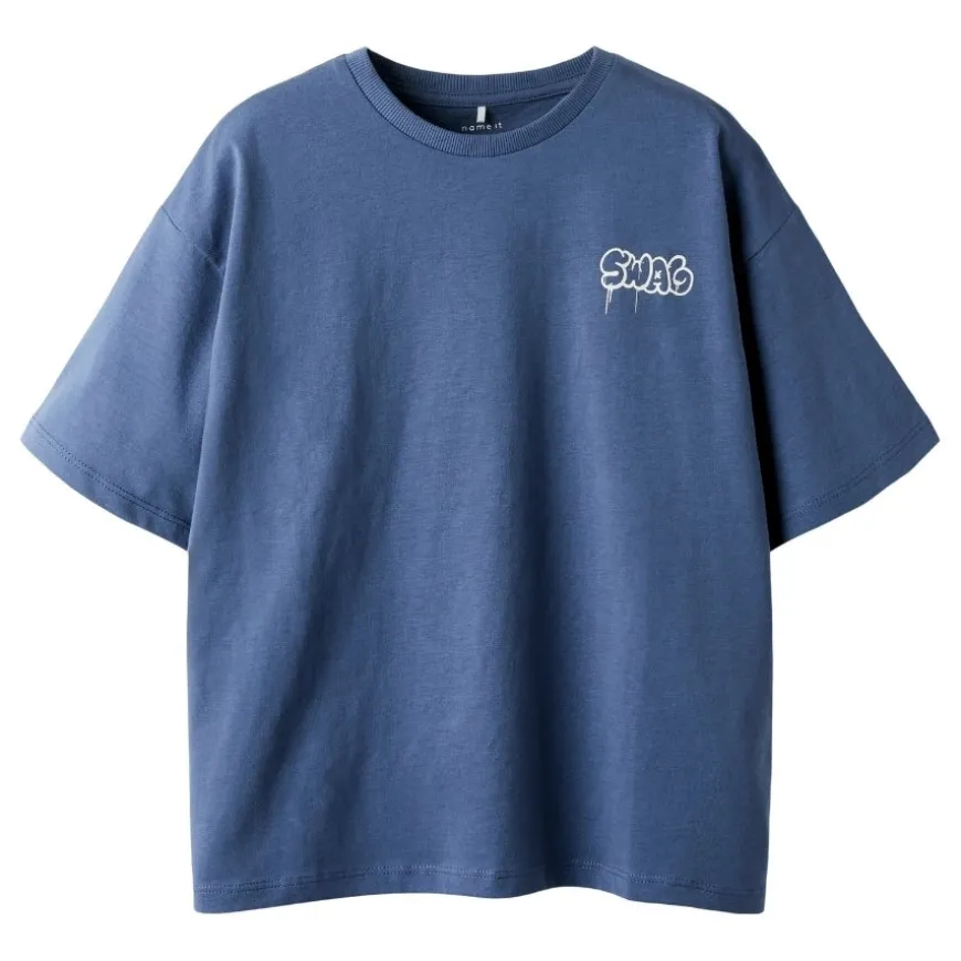 Camisetas manga corta Name-it Nkmbleze Ss Rlx Top Ps Noos