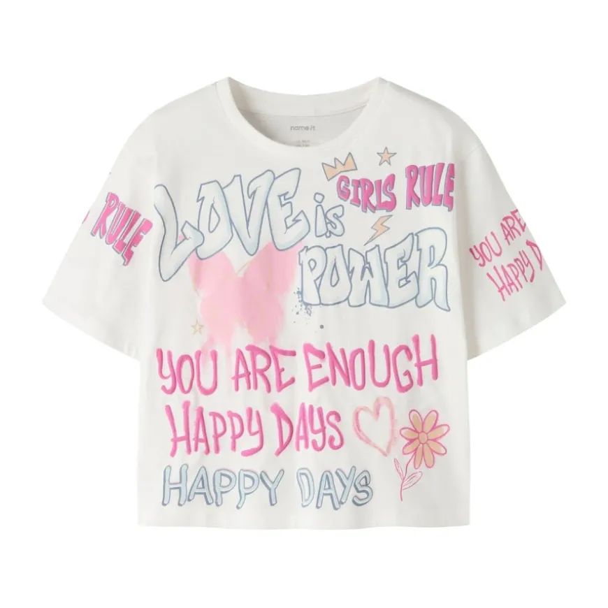 Camisetas manga corta Name-it Nkffosiaz Ss Nreg Short Top Box