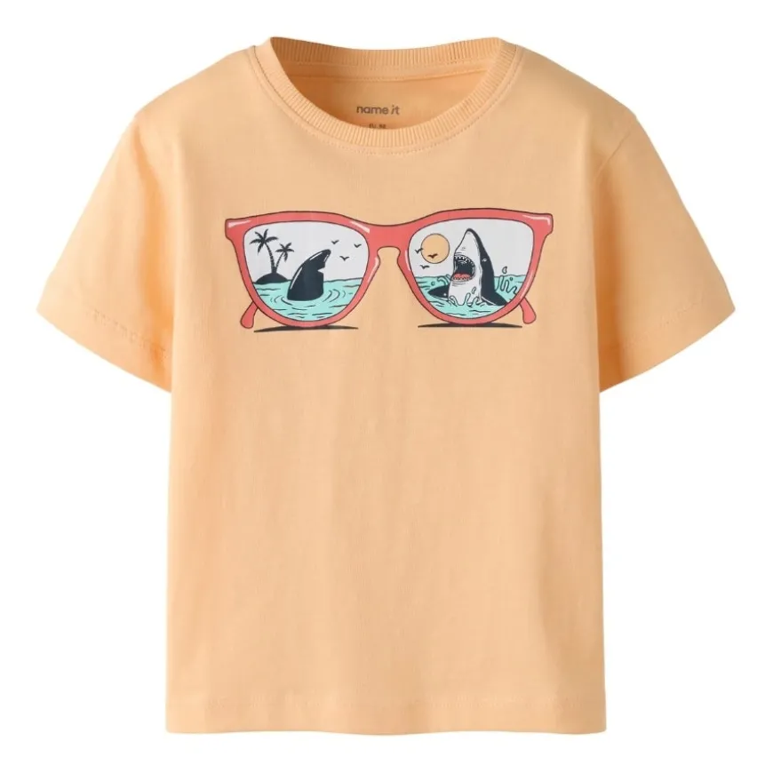Camisetas manga corta Name-it Nmmvagno Ss Loose Top
