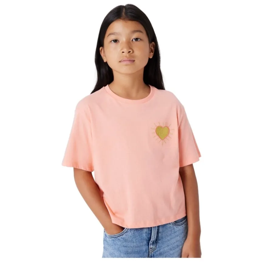 Camisetas manga corta Name-it Nkfbeatrice Ss Nreg Sh Top Box Ps Noos