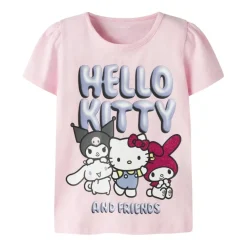 Camisetas manga corta Name-it Nmffira Hellok Ss Top Noos Sky