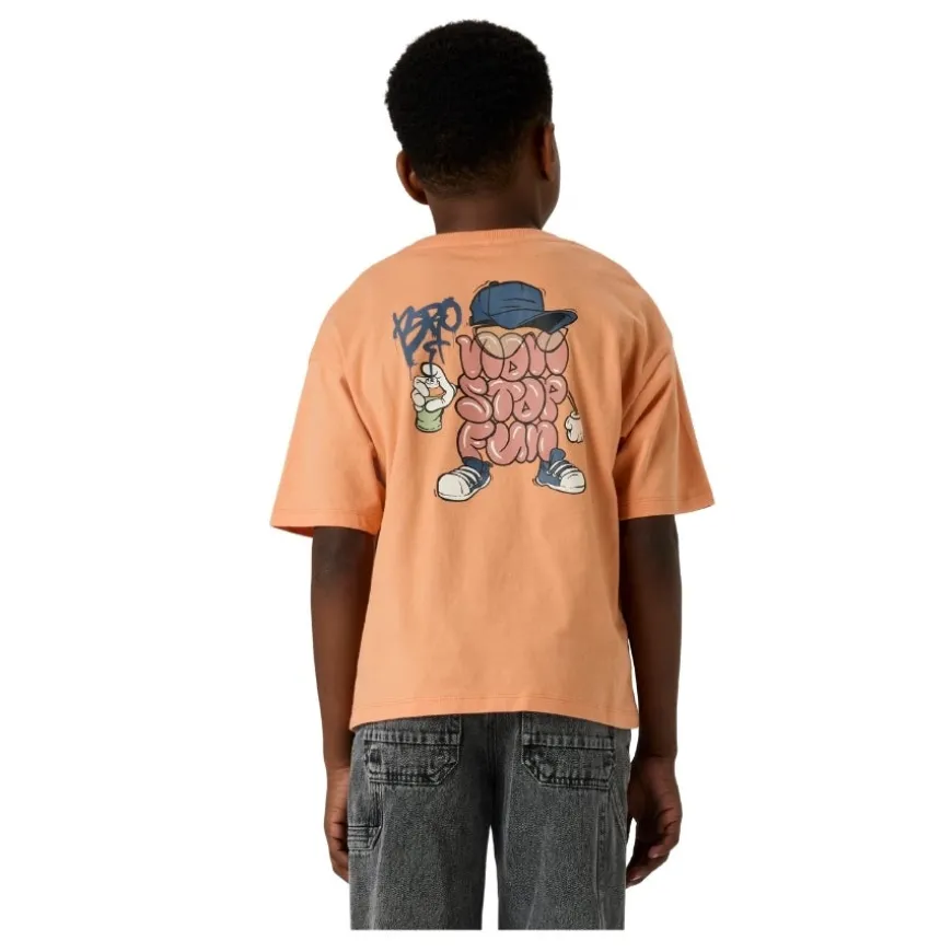 Camisetas manga corta Name-it Nkmbleze Ss Rlx Top Ps Noos
