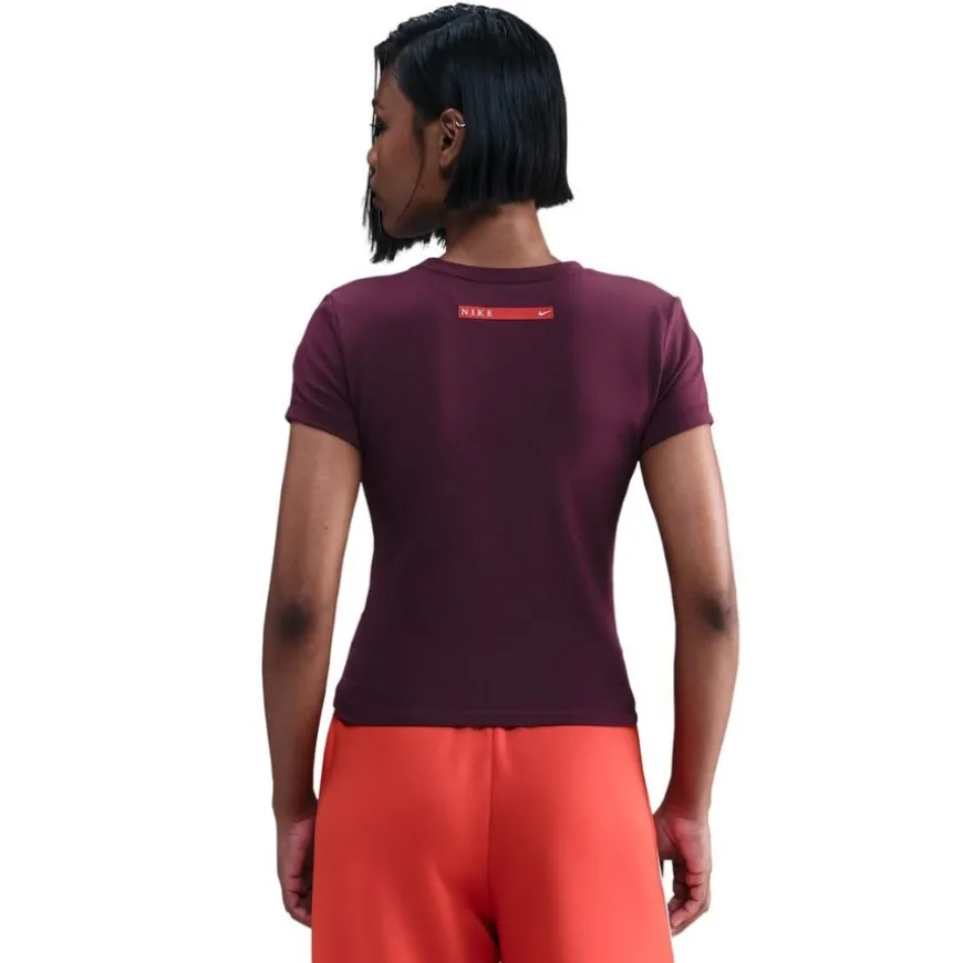 Camisetas manga corta Nike W Nsw Md Crp Gls