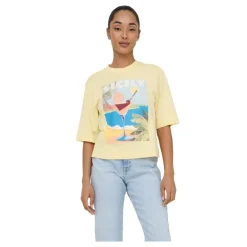 Camisetas manga corta Only Onlvega New S S Vibe Top Box Jrs
