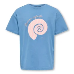 Camisetas manga corta Only kids Kogjoanna Life Ss Loose Print Top Jrs