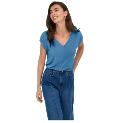 Camisetas manga corta Only Onlfree S S Mod.V-Neck Top Jrs Noos