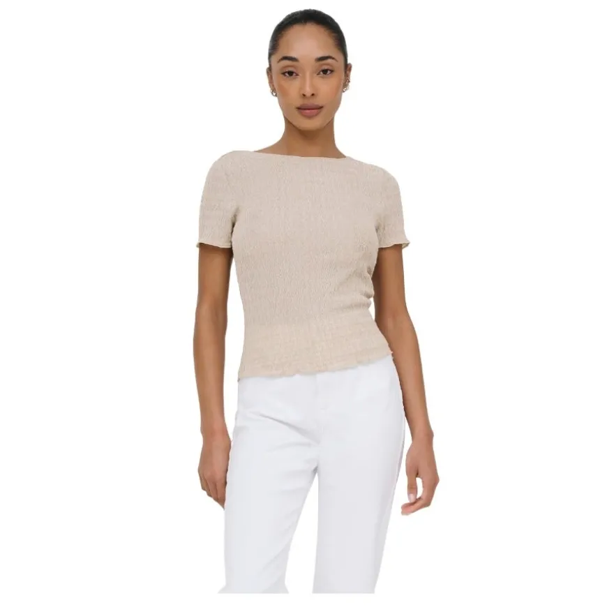 Camisetas manga corta Only Onlilse S S Top Structure Jrs Noos