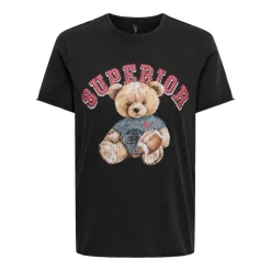 Camisetas manga corta Only Onllucy Life Reg S S Top Box Jrs