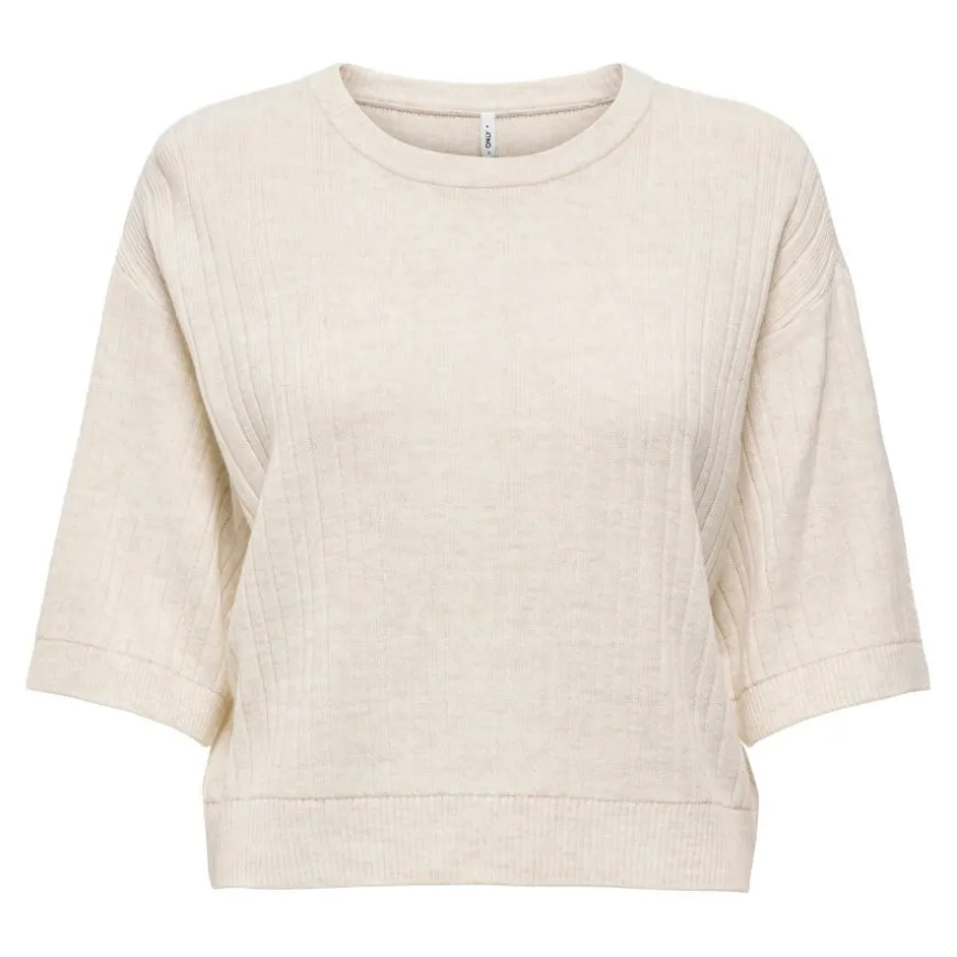 Camisetas manga corta Only Onlthea Ss O-Neck Pullover Knt