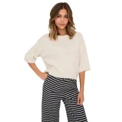 Camisetas manga corta Only Onlthea Ss O-Neck Pullover Knt