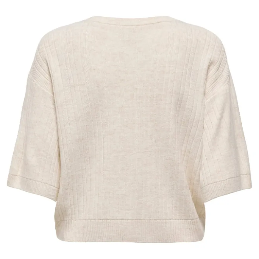 Camisetas manga corta Only Onlthea Ss O-Neck Pullover Knt
