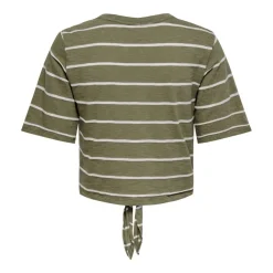 Camisetas manga corta Only Onlsummer S S V-Neck Knot Top Jrs