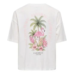 Camisetas manga corta Only Onllucy Boxy S S Top Jrs