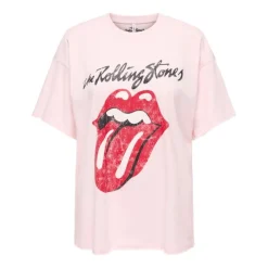 Camisetas manga corta Only Onlrolling Stones Life S S Top Jrs