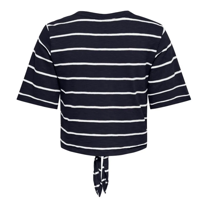 Camisetas manga corta Only Onlsummer S S V-Neck Knot Top Jrs