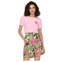 Camisetas manga corta Only Onlkita S S Drinks Top Box Jrs