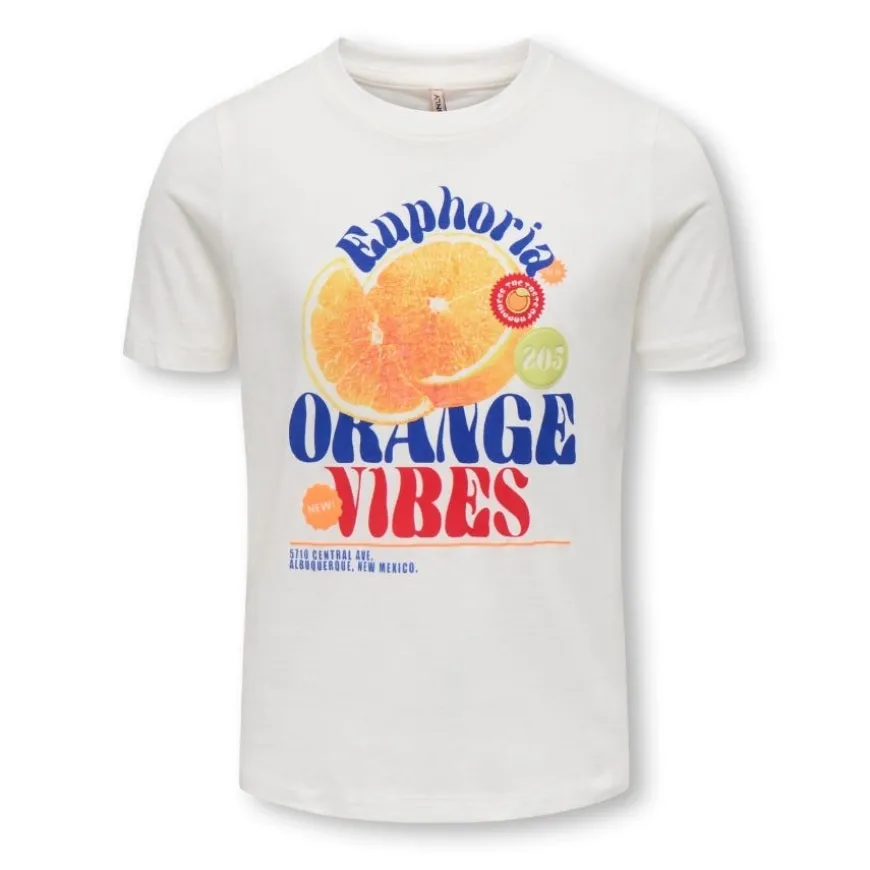 Camisetas manga corta Only kids Kogbolette Life S S Top Jrs