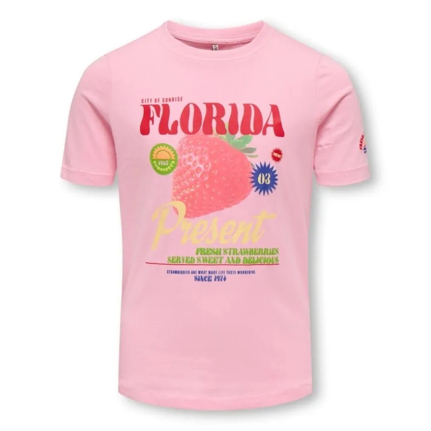 Camisetas manga corta Only kids Kogbolette Life S S Top Jrs