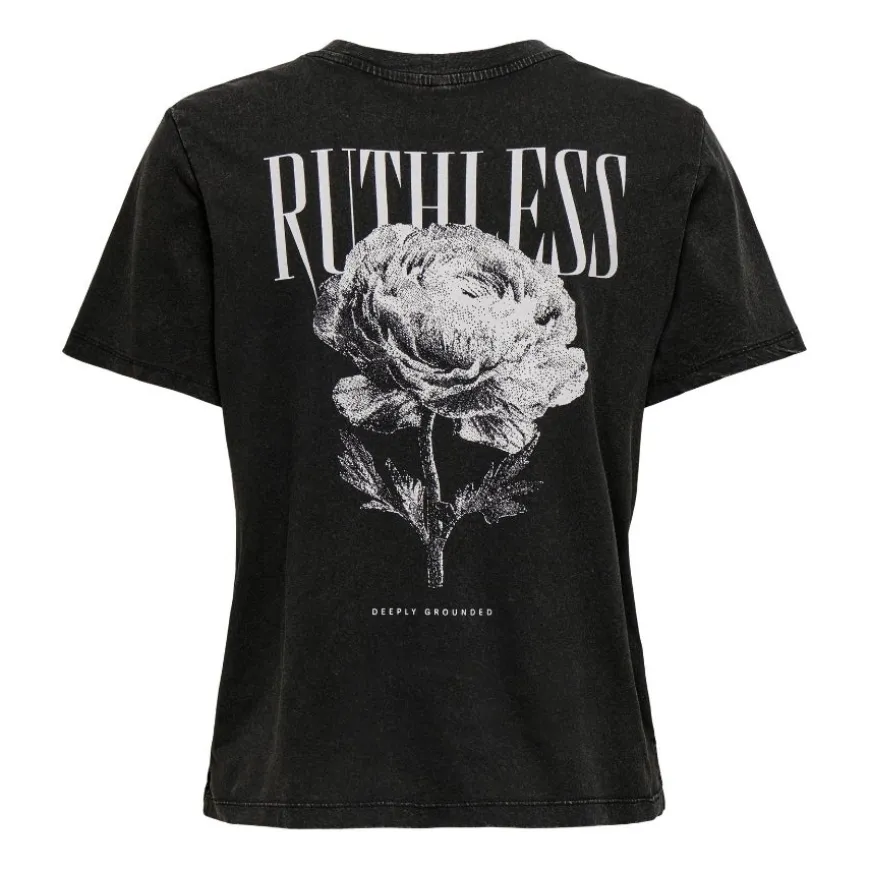 Camisetas manga corta Only Onllucy Life Reg Slit S S Top Jrs