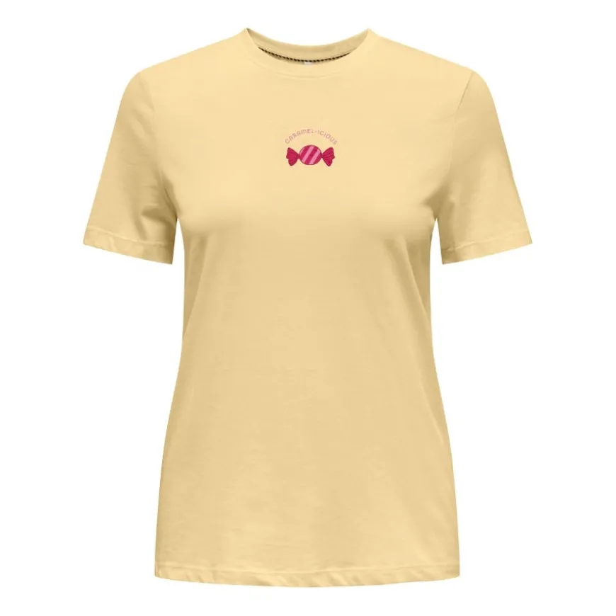 Camisetas manga corta Only Onlfoodie Reg S S Top Box Jrs