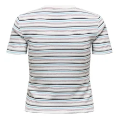 Camisetas manga corta Only Onllupe S S Stripe Tee Jrs
