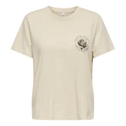 Camisetas manga corta Only Onllucy Life Reg Slit S S Top Jrs