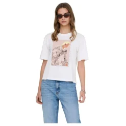 Camisetas manga corta Only Onlsusan S S Print Top Box Jrs
