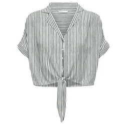 Camisetas manga corta Only Onlpaula Life S S Tie Shirt Wvn Noos