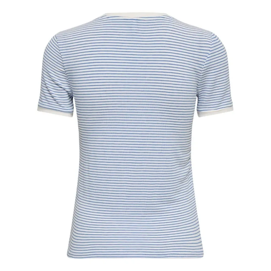 Camisetas manga corta Only Onltine S S V-Neck Reg Top Jrs