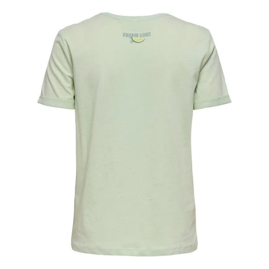 Camisetas manga corta Only Onlkita S S Drinks Top Box Jrs