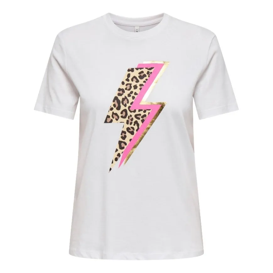 Camisetas manga corta Only Onlariya Life Reg S S Love Top Box Jrs