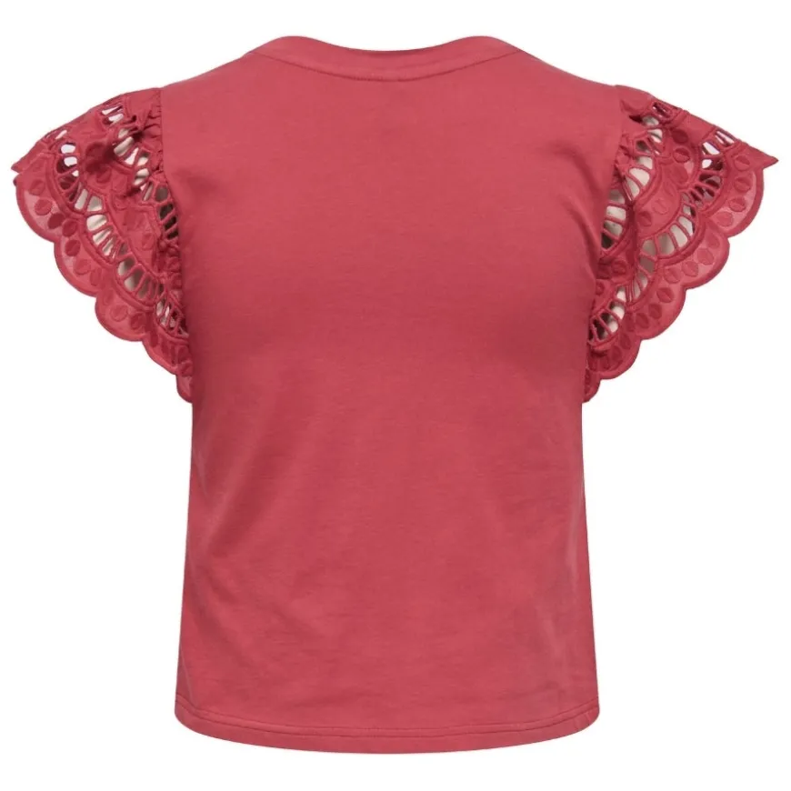 Camisetas manga corta Only Onlmacy S S O-Neck Mix Top Box Jrs