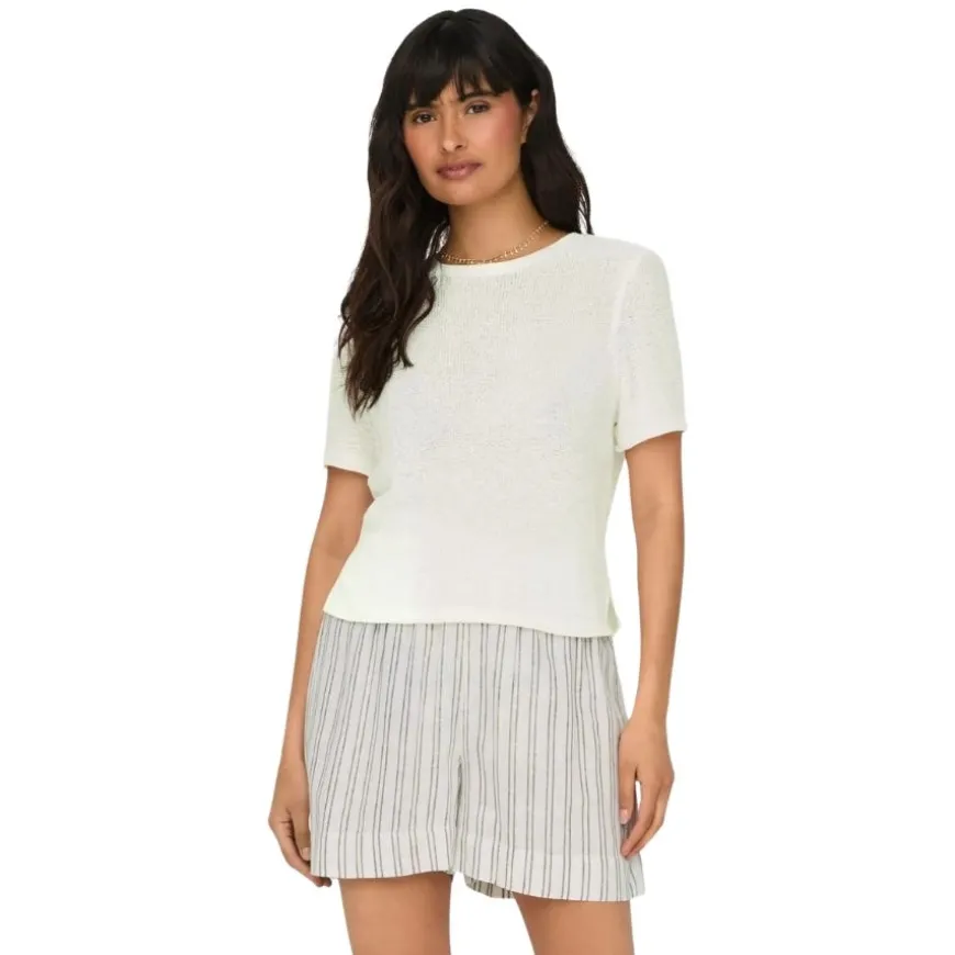 Camisetas manga corta Only Onlsunny S S Pullover Knt Noos