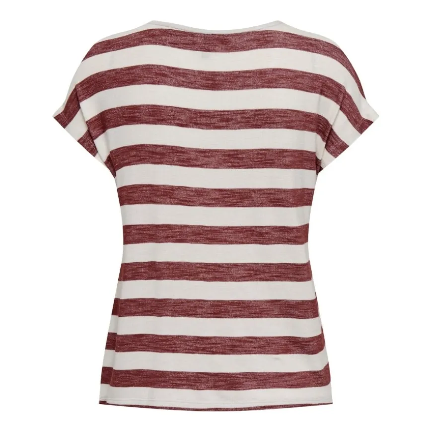 Camisetas manga corta Only Onllira S S V-Neck Top Jrs Noos
