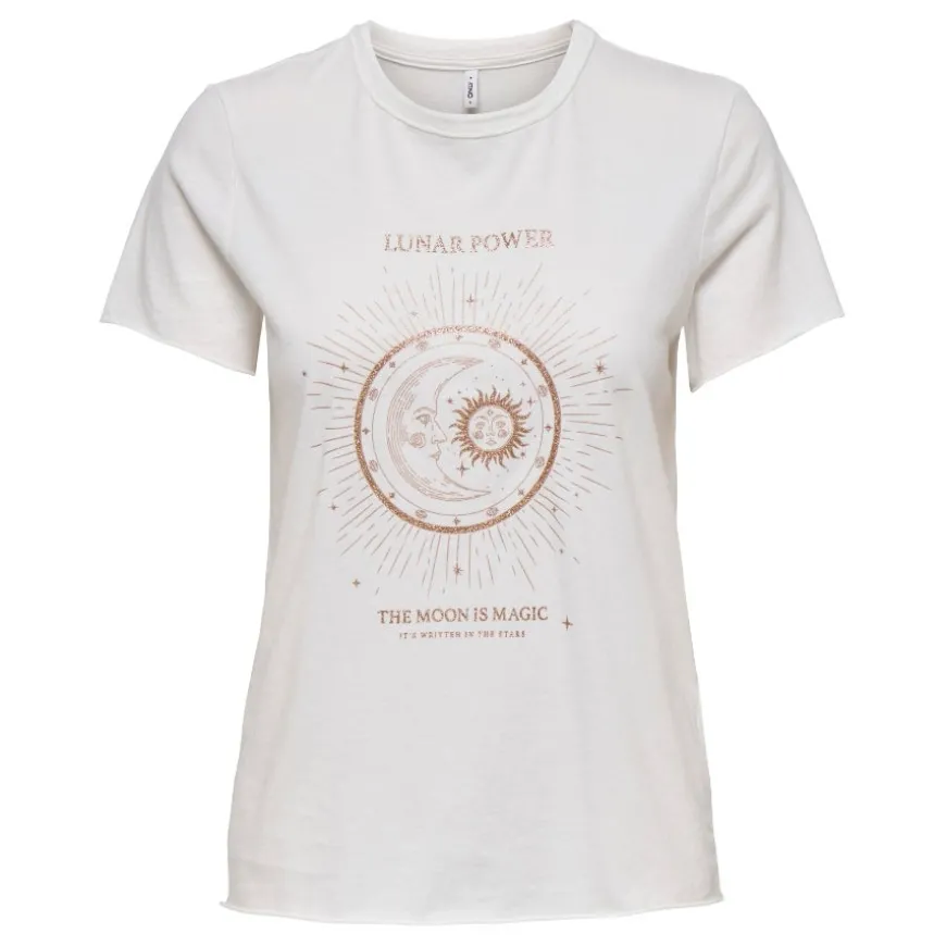 Camisetas manga corta Only OF Onllucy Life Reg S S Top Jrs Noos