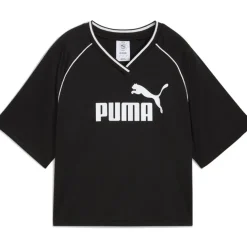 Camisetas manga corta Puma Ess Relaxed Cropped Football Jersey