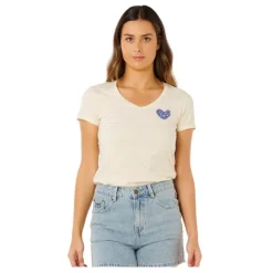 Camisetas manga corta Rip curl Promotees Rc Heart Logos Tee SMU